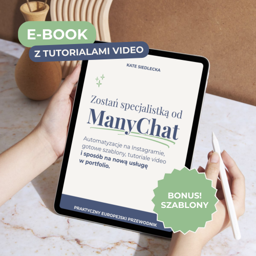 Zostań specjalistką od ManyChat